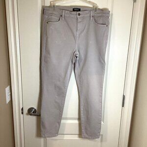 Buffalo David Bitton Aubrey Women's Pants Size 12 Stretchy High Rise Slim Leg